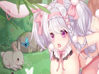 3D中出可爱的兔兔